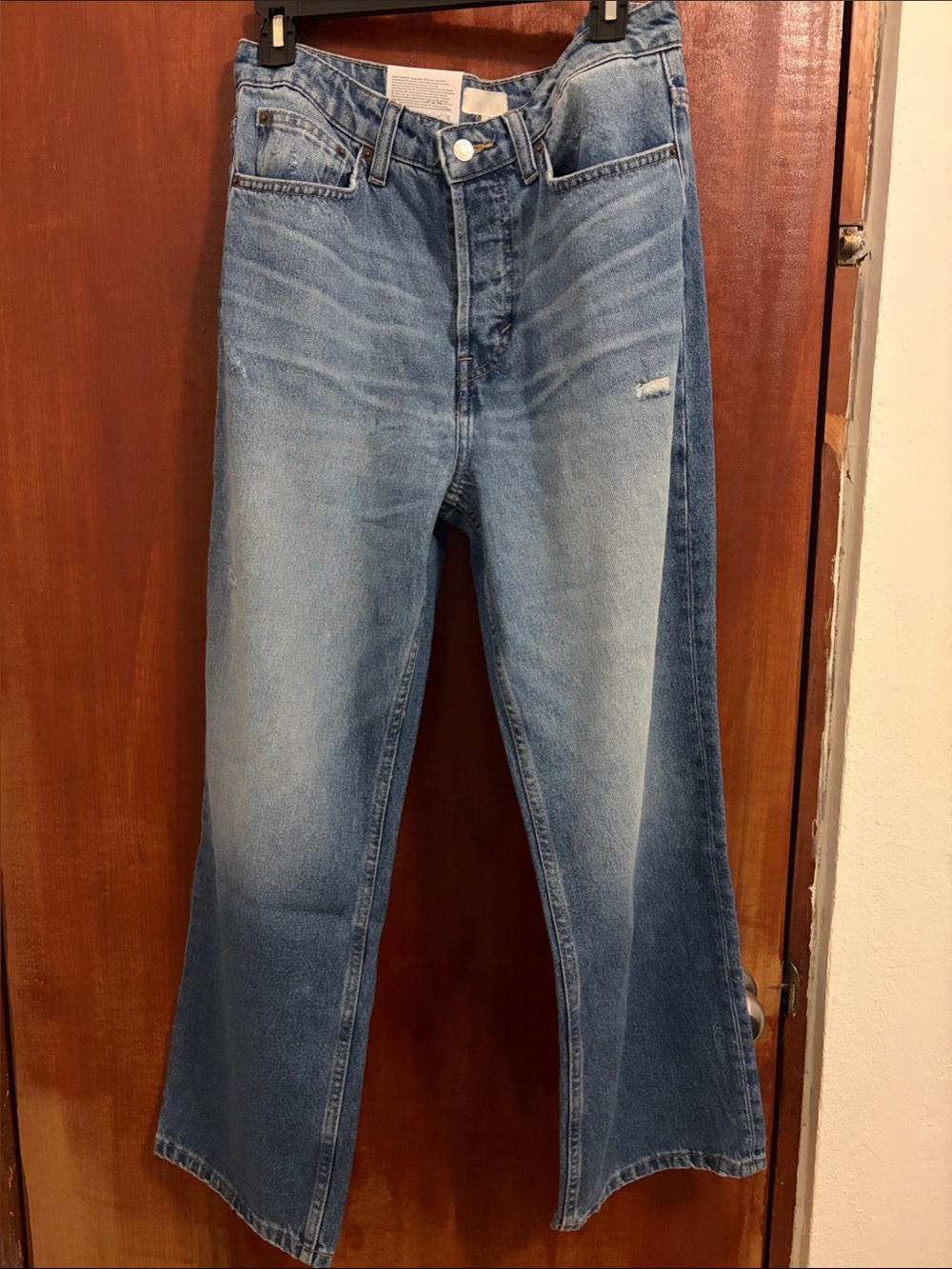 H&M Straight High Waist Ankle LengthJean - Picture 2 of 5
